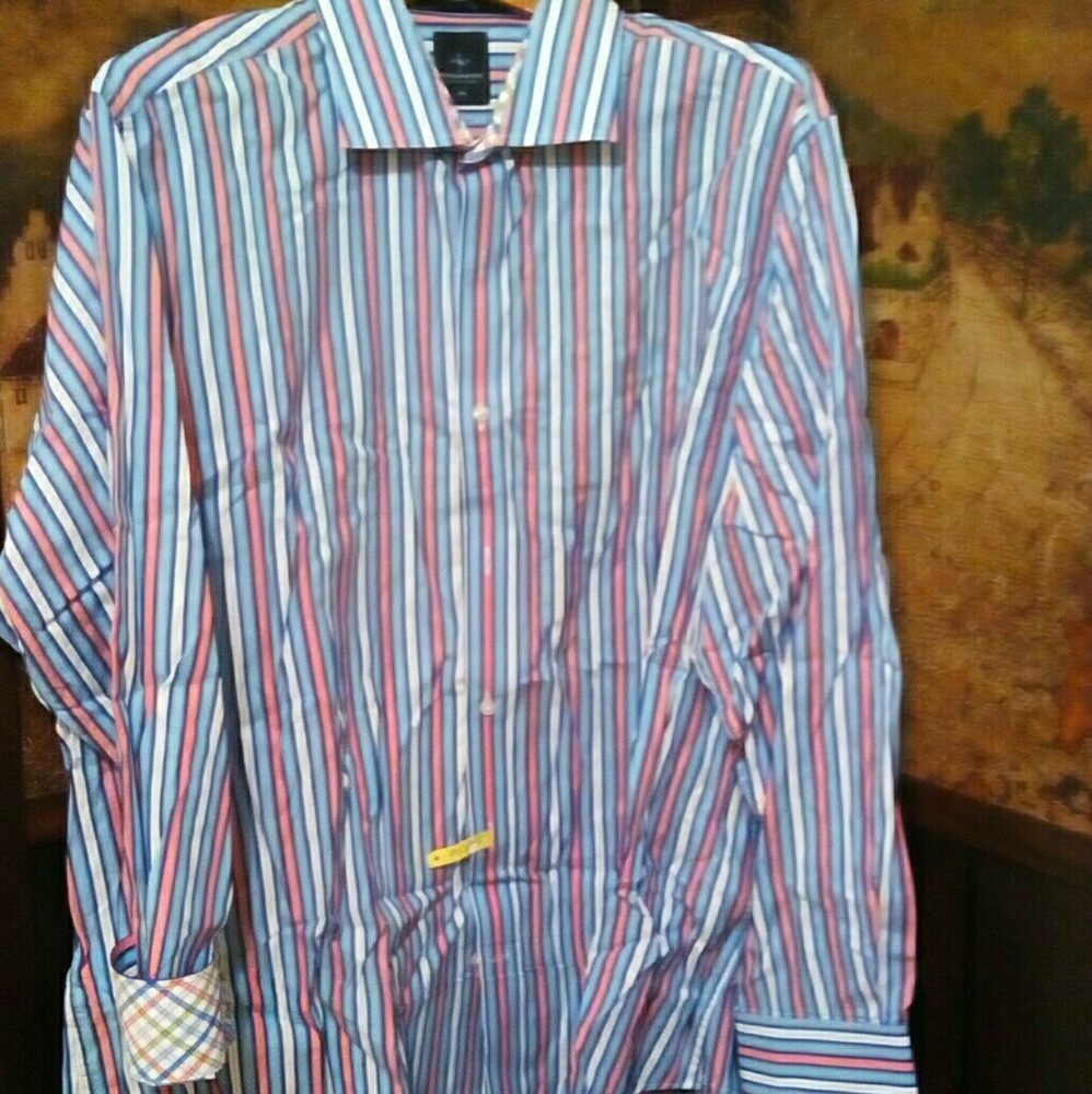 Taylorbird... Beautiful reverse cuffs on stripes